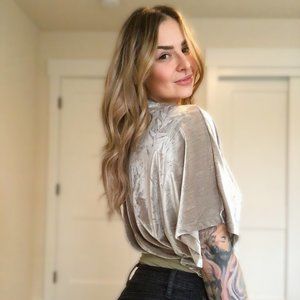 ASOS Velvet BodySuit